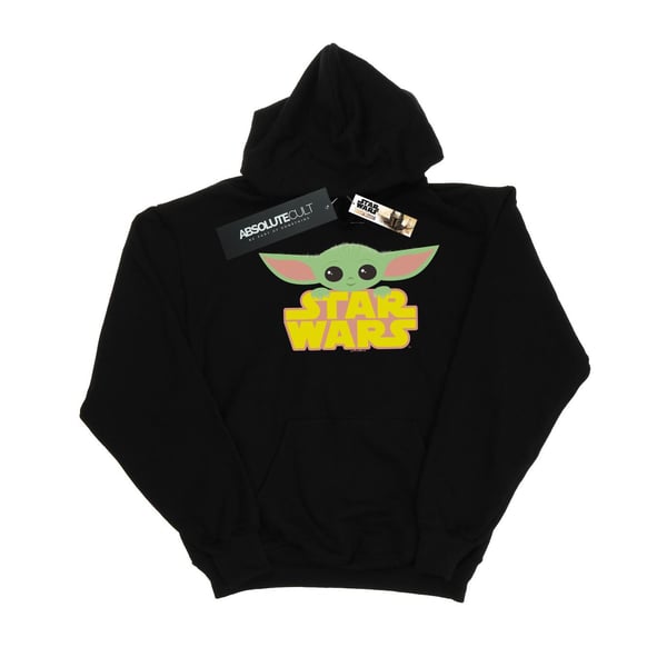 Star Wars Mens The Mandalorian The Child And Logo Hoodie