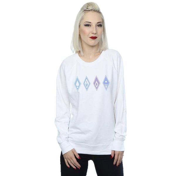 Disney Womens/Ladies Frozen 2 Elements Symbols Sweatshirt