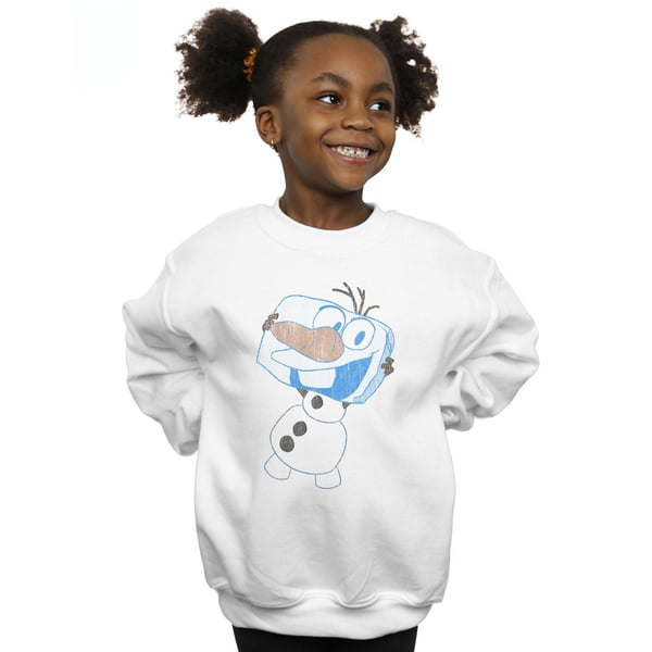 Disney Girls Frozen Olaf Ice Cube Sweatshirt