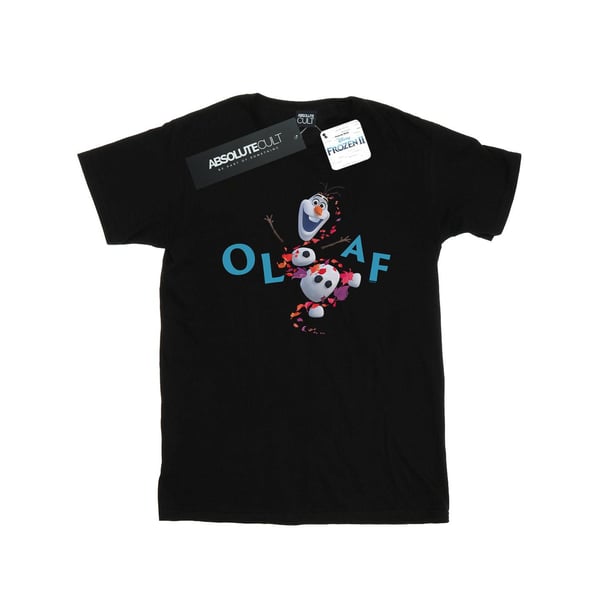 Disney Boys Frozen 2 Olaf Leaf Jump T-Shirt