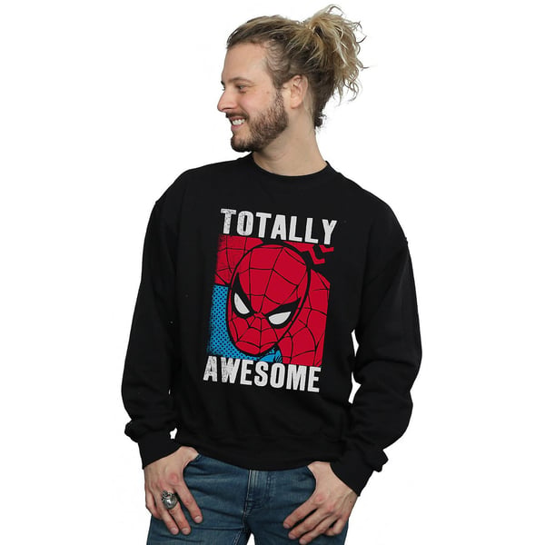 Spider-Man Mens Totally Awesome Sweatshirt