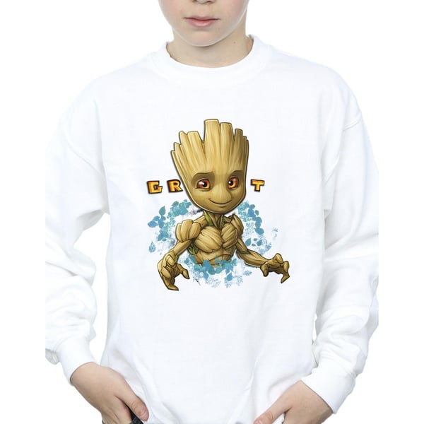 Guardians Of The Galaxy Boys Groot Flowers Sweatshirt