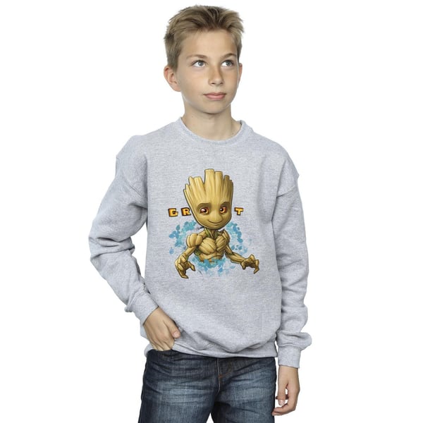 Guardians Of The Galaxy Boys Groot Flowers Sweatshirt