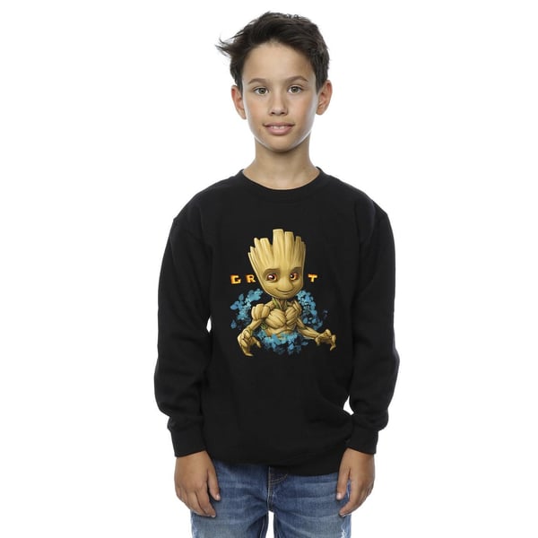 Guardians Of The Galaxy Boys Groot Flowers Sweatshirt