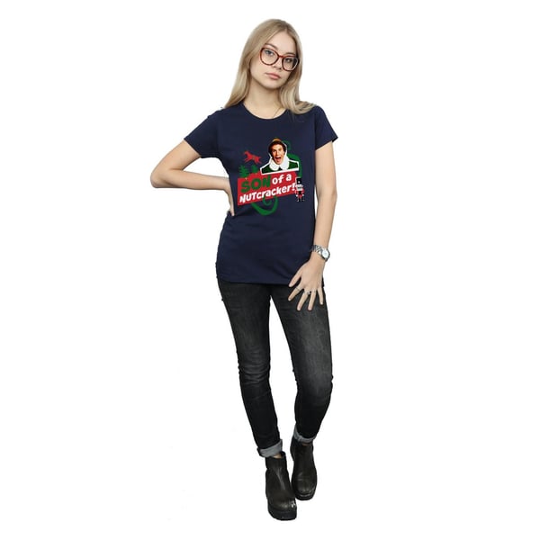 Elf Womens/Ladies Son Of A Nutcracker Cotton T-Shirt