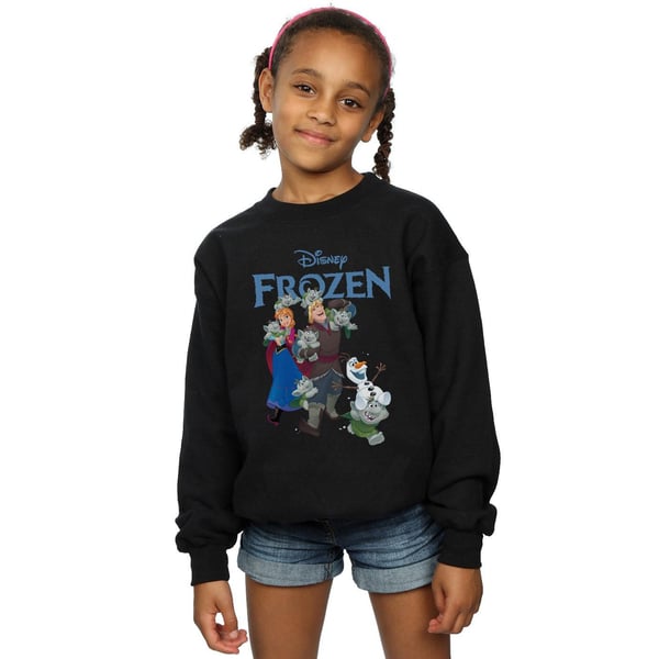 Disney Girls Frozen Happy Trolls Sweatshirt