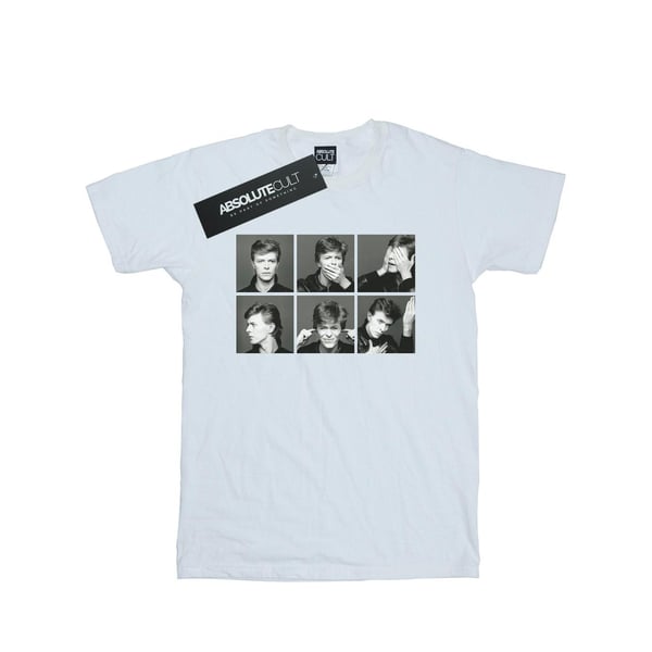 David Bowie Womens/Ladies Photo Collage Cotton Boyfriend T-Shirt