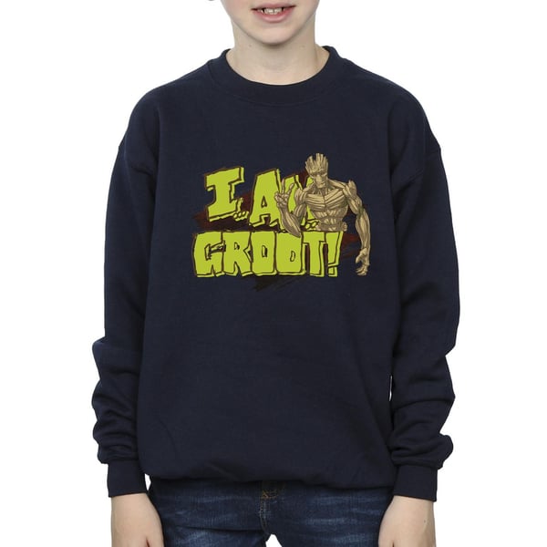 Guardians Of The Galaxy Boys I Am Groot Sweatshirt
