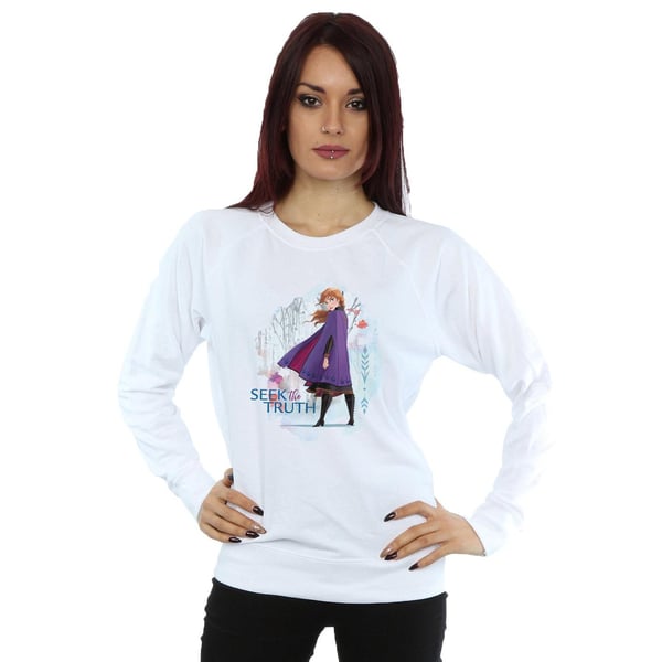 Disney Womens/Ladies Frozen 2 Anna Seek The Truth Sweatshirt