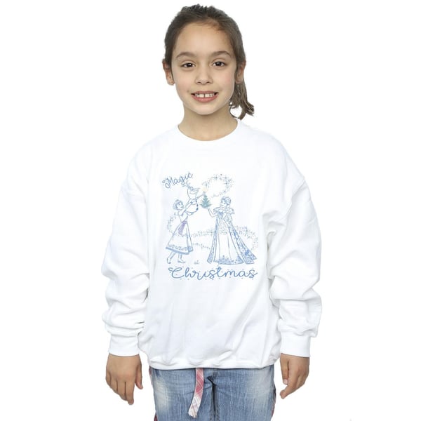 Disney Girls Frozen Magic Christmas Sweatshirt