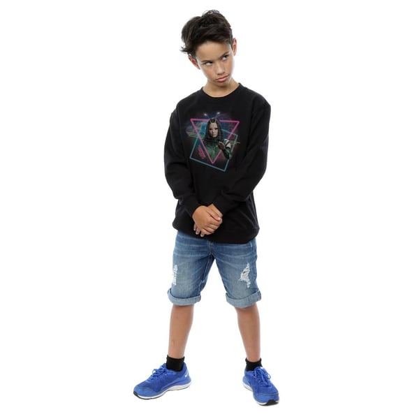 Marvel Boys Guardians Of The Galaxy Neon Mantis Sweatshirt