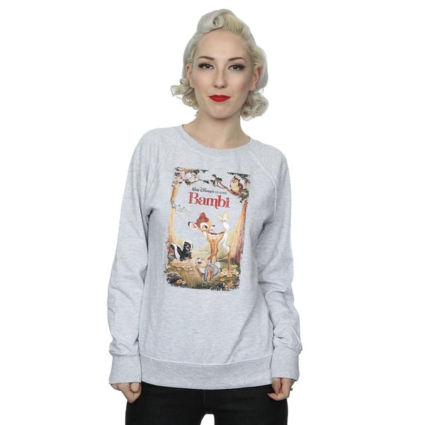 Bambi Womens/Ladies Poster Sweatshirt