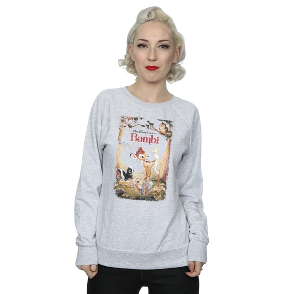 Bambi Womens/Ladies Poster Sweatshirt