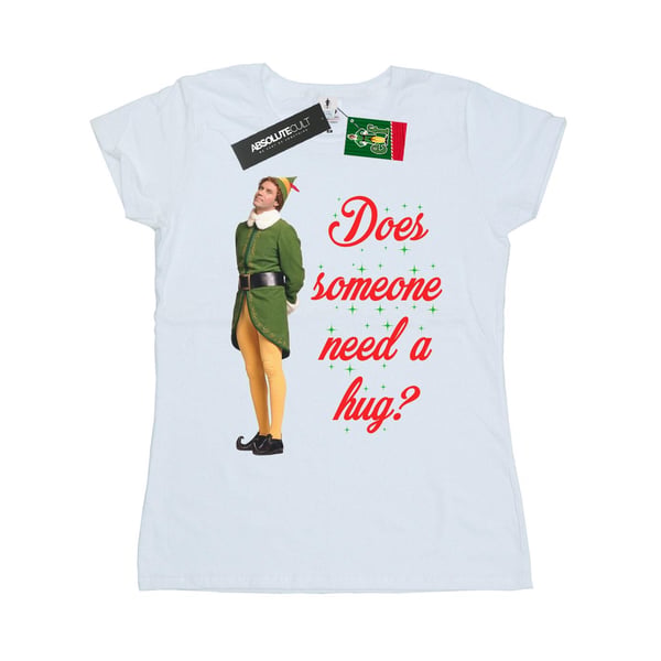 Elf Womens/Ladies Hug Buddy Cotton T-Shirt