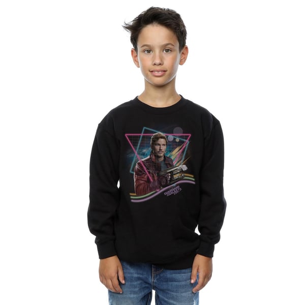 Marvel Boys Guardians Of The Galaxy Neon Star Lord Sweatshirt