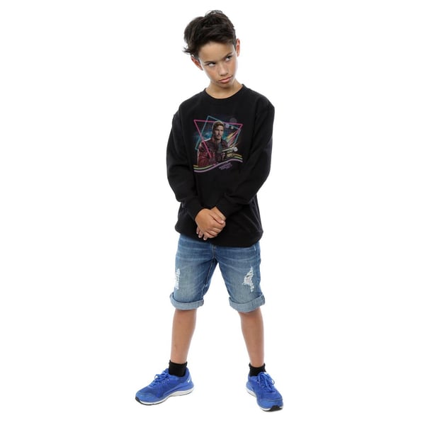 Marvel Boys Guardians Of The Galaxy Neon Star Lord Sweatshirt