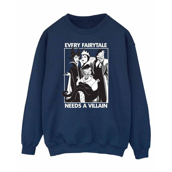 Disney Princess Womens/Ladies Every Fairy Tale Needs A Villain Sweatshirt
