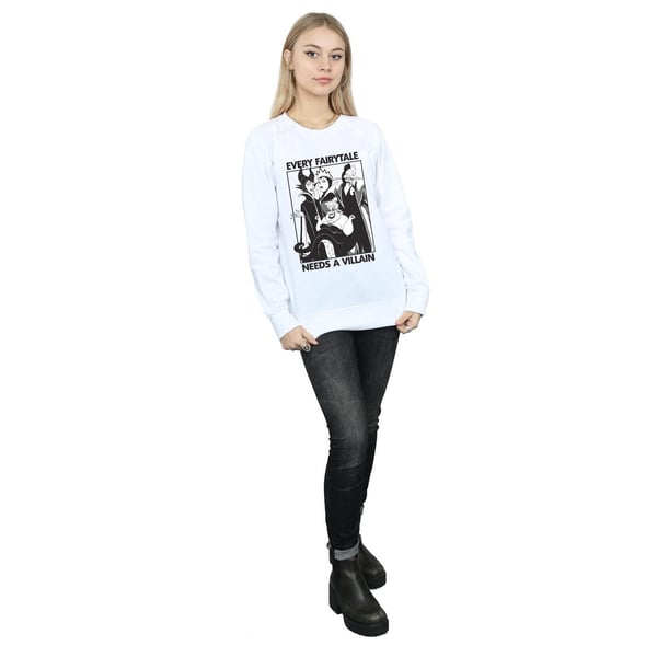 Disney Princess Womens/Ladies Every Fairy Tale Needs A Villain Sweatshirt