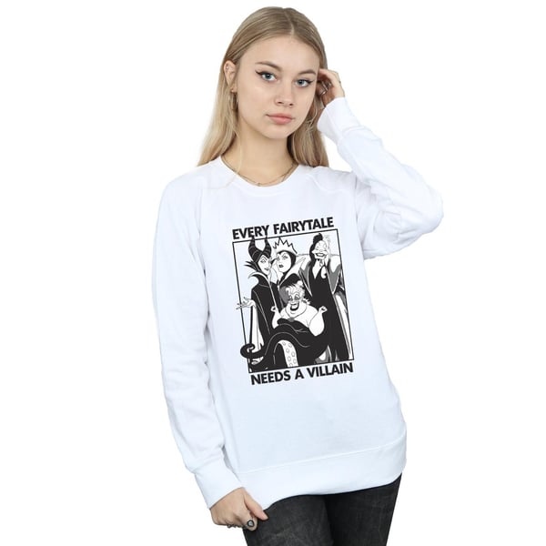 Disney Princess Womens/Ladies Every Fairy Tale Needs A Villain Sweatshirt