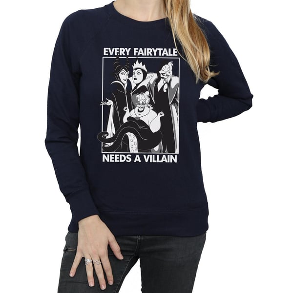 Disney Princess Womens/Ladies Every Fairy Tale Needs A Villain Sweatshirt