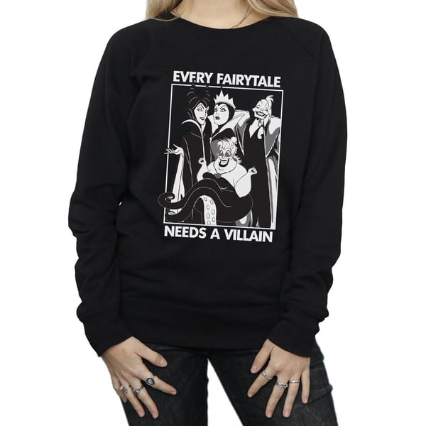 Disney Princess Womens/Ladies Every Fairy Tale Needs A Villain Sweatshirt