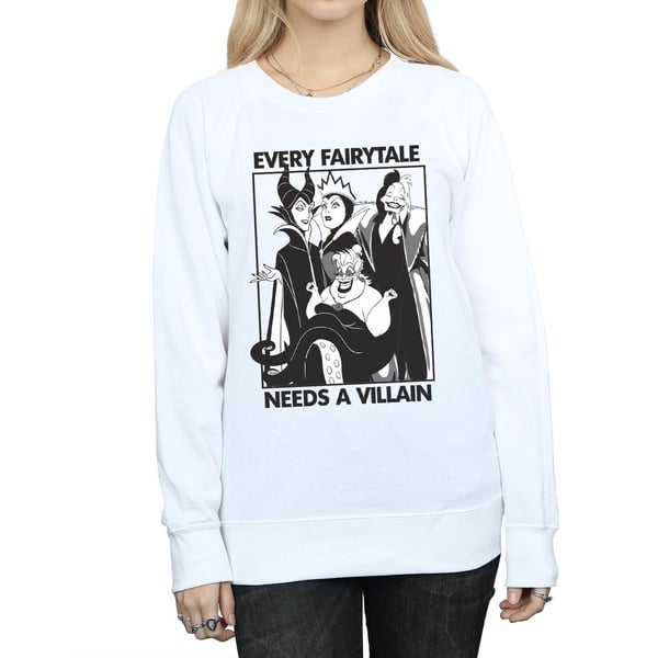 Disney Princess Womens/Ladies Every Fairy Tale Needs A Villain Sweatshirt