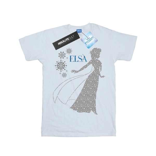 Disney Boys Frozen Elsa Christmas Silhouette T-Shirt