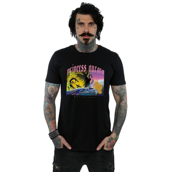 Disney Mens Sleeping Beauty And Maleficent T-Shirt