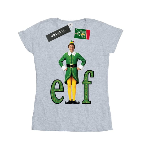 Elf Dam/Dam Buddy Logo T-shirt i bomull