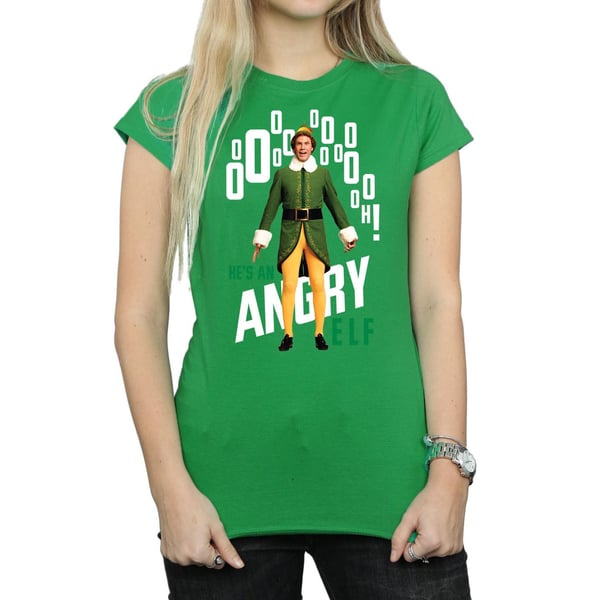 Elf Womens/Ladies Angry Elf Cotton T-Shirt