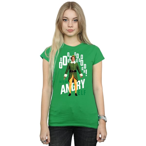Elf Womens/Ladies Angry Elf Cotton T-Shirt
