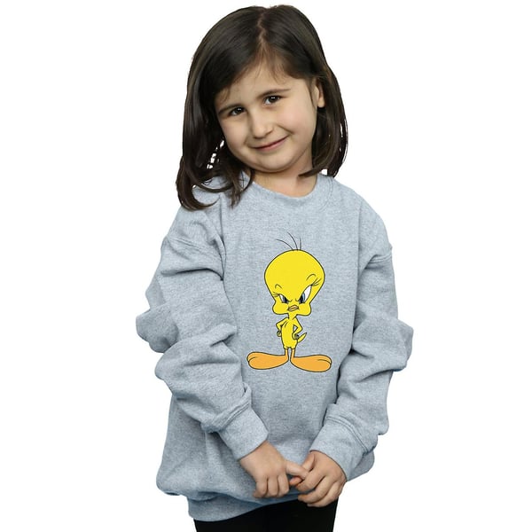 Looney Tunes Girls Tweety Angry Sweatshirt