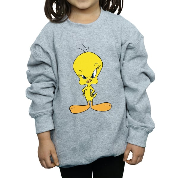 Looney Tunes Girls Tweety Angry Sweatshirt