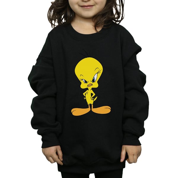 Looney Tunes Girls Tweety Angry Sweatshirt