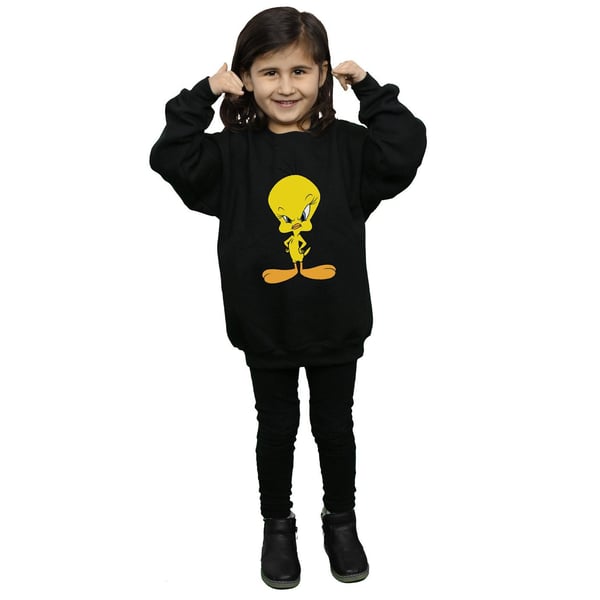 Looney Tunes Girls Tweety Angry Sweatshirt