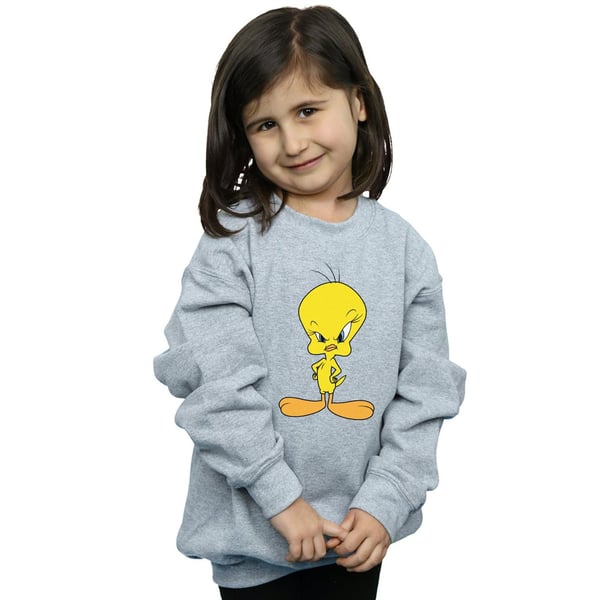 Looney Tunes Girls Tweety Angry Sweatshirt