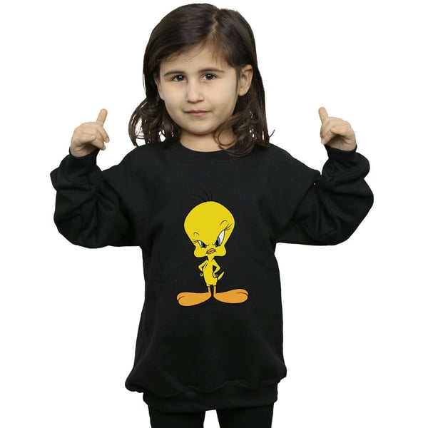 Looney Tunes Girls Tweety Angry Sweatshirt
