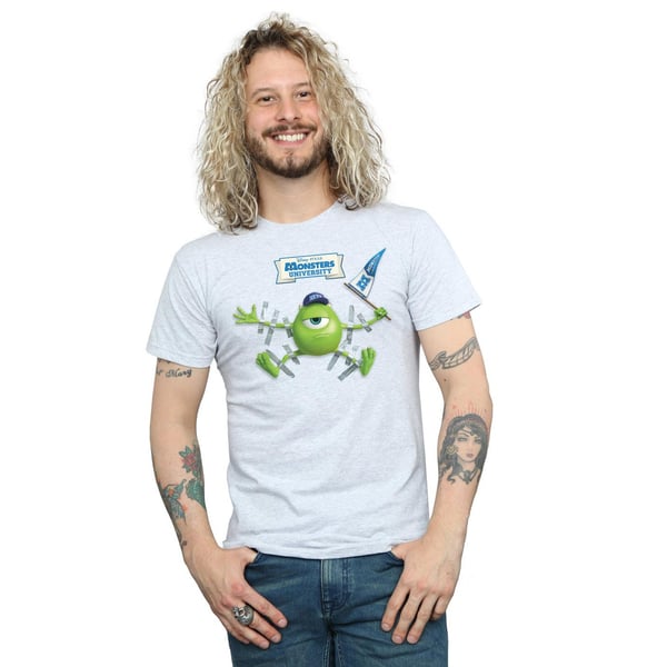 Disney Mens Monsters University Taped Mike T-Shirt