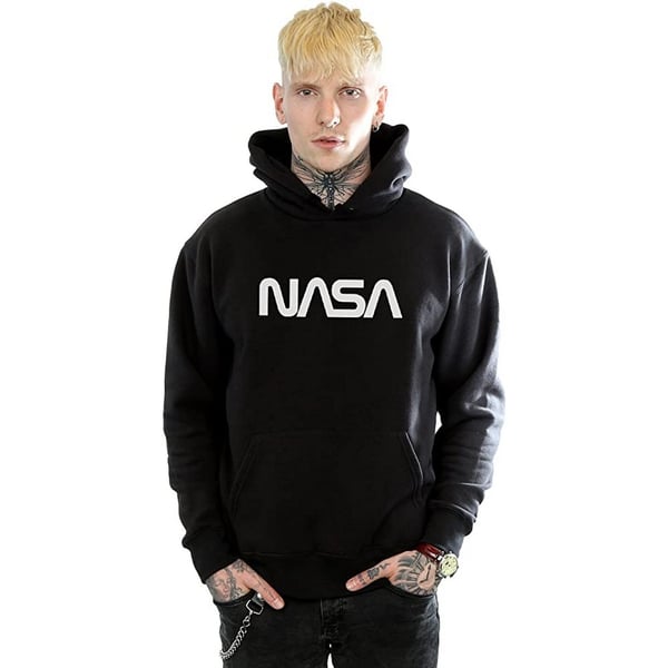 NASA Mens Modern Logo Hoodie