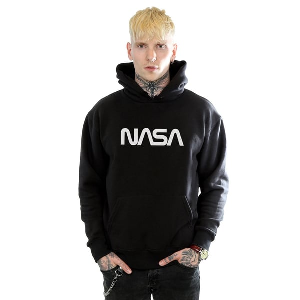 NASA Mens Modern Logo Hoodie