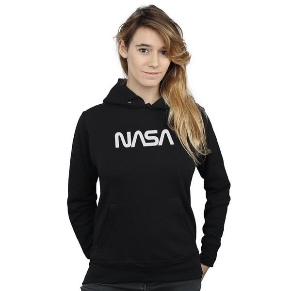 NASA Womens/Ladies Modern Logo Hoodie