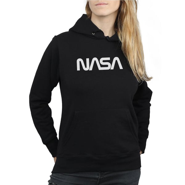 NASA Womens/Ladies Modern Logo Hoodie
