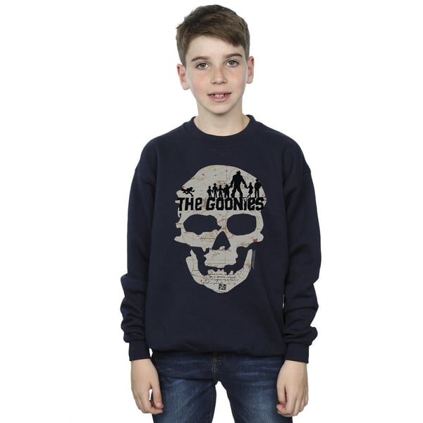 The Goonies Boys Map Skull Sweatshirt
