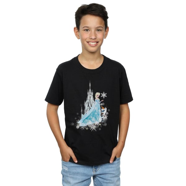Disney Boys Frozen Elsa And Olaf Winter Magic T-Shirt