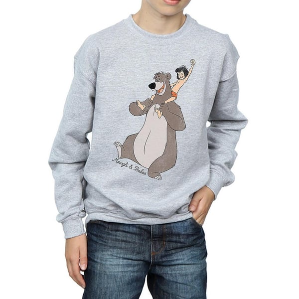 Jungle Book Boys Classic Mowgli And Baloo Sweatshirt