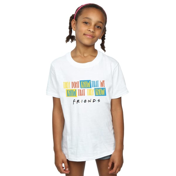 Friends Girls They Don´t Know Script Cotton T-Shirt