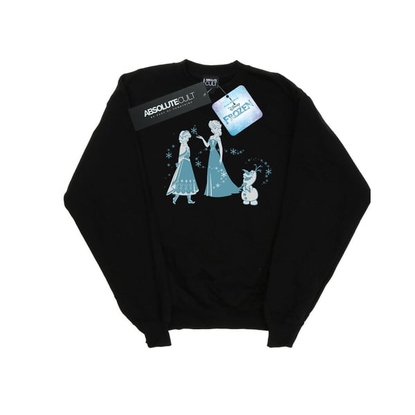 Disney Womens/Ladies Frozen Magic Snowflakes Sweatshirt
