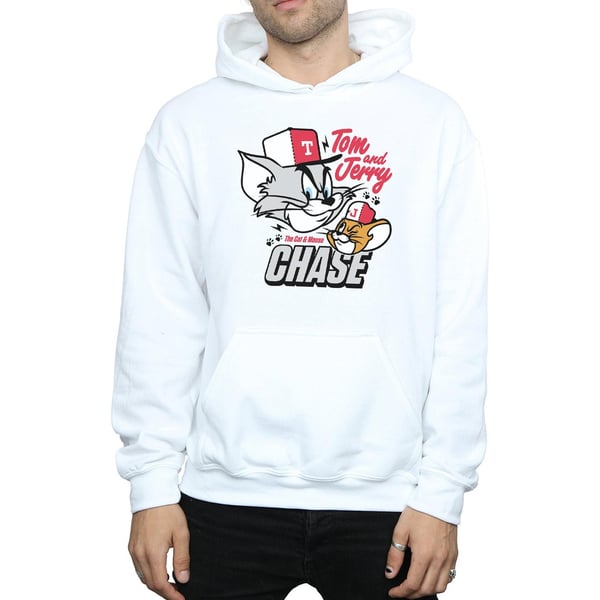 Tom And Jerry Mens Cat & Mouse Chase Hoodie