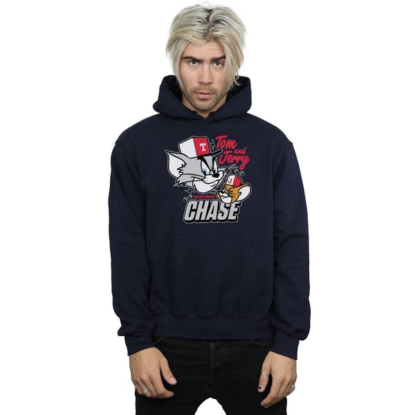 Tom And Jerry Mens Cat & Mouse Chase Hoodie