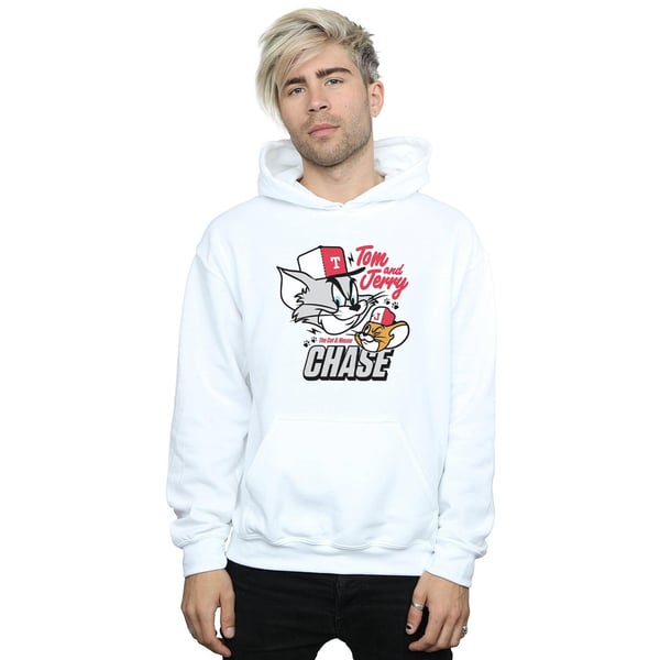 Tom And Jerry Mens Cat & Mouse Chase Hoodie